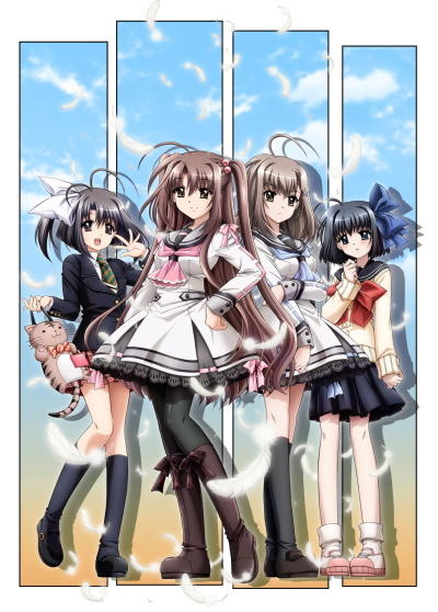 Oretachi ni Tsubasa wa Nai: Under the Innocent Sky. постер